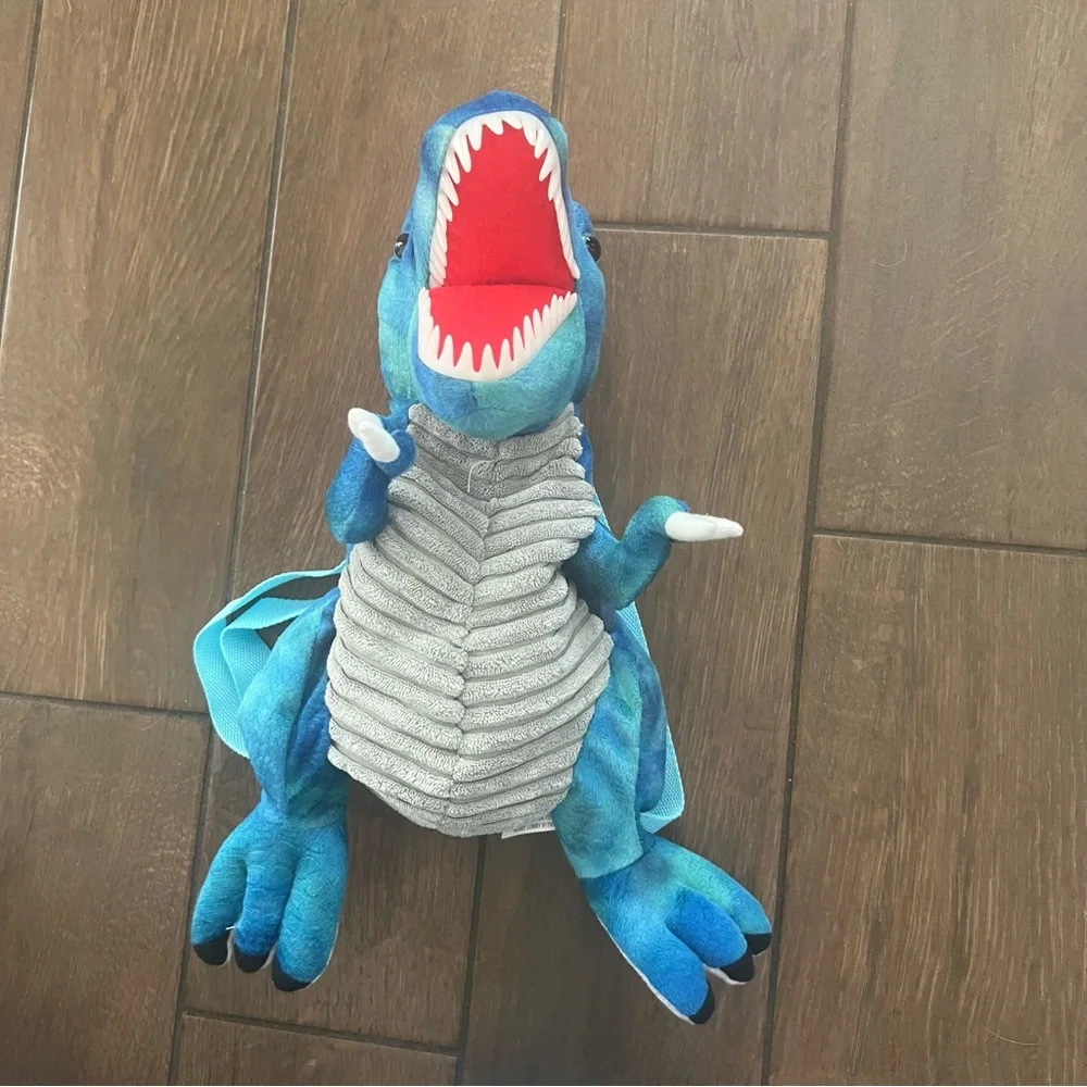 Dinosaur T Rex Plush Backpack
